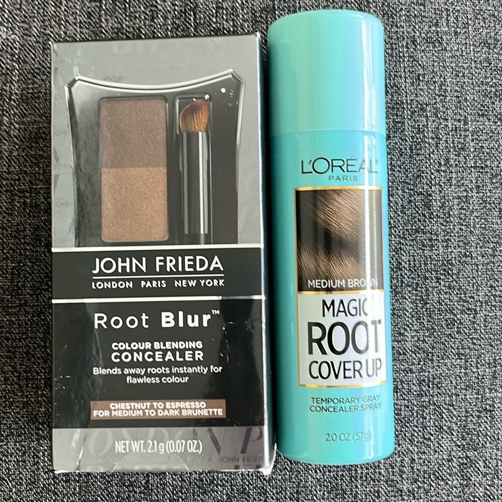 John Frieda ROOT BLUR Chestnut to Espresso NEW LOREAL MAGIC ROOT COVER UP NEW